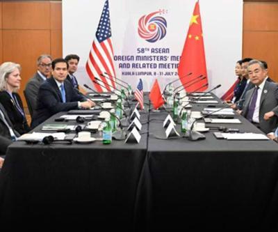 İlk yüz yüze temas ABDli Bakan Rubio ile Çinli mevkidaşı Wang Yi bir araya geldi