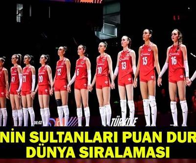 FİLENİN SULTANLARI PUAN DURUMU VE DÜNYA SIRALAMASI: A Milli Kadın Voleybol Takımı, Milletler Liginde kaçıncı sırada