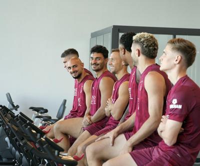 Galatasaray, hazırlık maçının ardından antrenmanlara devam etti