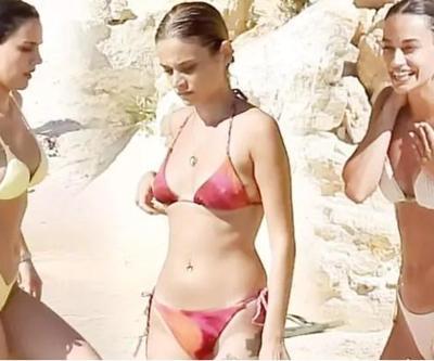 Çeşme’nin Parlayan Yıldızları: Özgü Kaya, Sude Zülal Güler ve Serra Pirinçin Tatil Keyfi