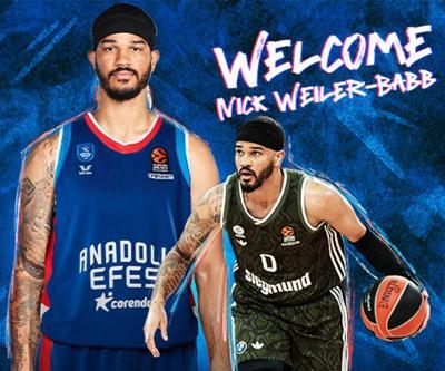 Anadolu Efes, Yılın Savunmacısı Nick Weiler-Babbı transfer etti