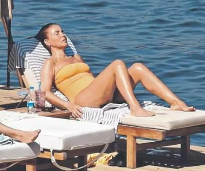 Gülben Ergen Yaz Tatiline Bodrum’da Başladı: Oğullarıyla Keyifli Anlar