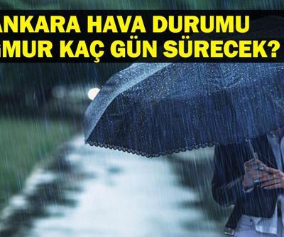 ANKARA HAVA DURUMU: Ankarada Yağmur Ne Zaman Duracak Ankara Hava Durumu Nasıl İşte MGM 5 Günlük Ankara Hava Durumu Tablosu...