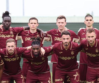 Trabzonsporun kamp kadrosu belli oldu