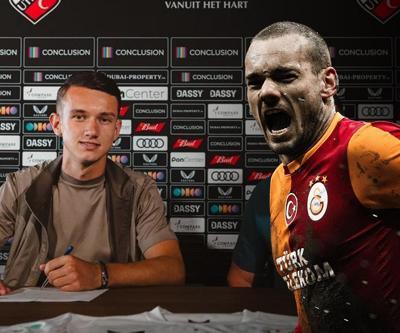Wesley Sneijderin oğlu Jessey Sneijder, profesyonel oldu