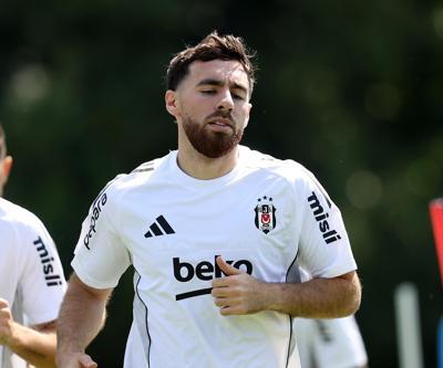 Orkun Kökçü, Beşiktaştaki ilk antrenmanına çıktı