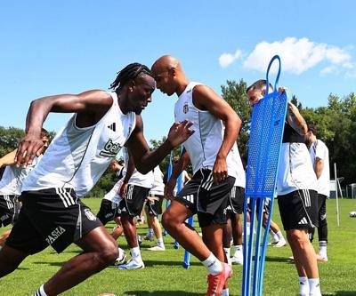 Beşiktaş’ta hazırlıklar çift antrenmanla sürdü