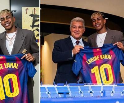 Lamine Yamal, Barcelonada 10 numaranın yeni sahibi oldu