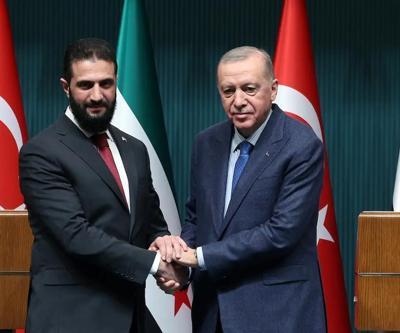 Cumhurbaşkanı Erdoğan, Suriye Cumhurbaşkanı Ahmed Şara ile görüştü