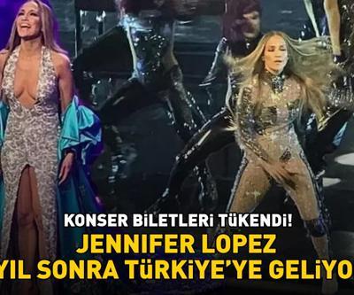 Latin güzeli Jennifer Lopez, 6 yıl sonra Türkiyeye geliyor KONSER BİLETLERİ TÜKENDİ