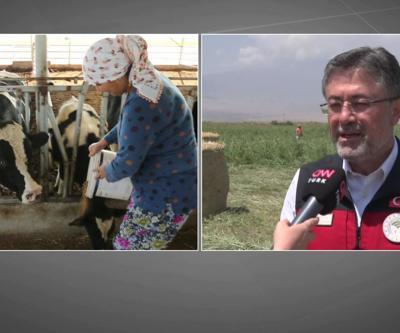 Bakan Yumaklı o projeyi CNN TÜRKe anlattı: Kırsalda bereket, hayvancılığa destek