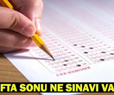 HAFTA SONU (20 TEMMUZ) NE SINAVI VAR ÖSYM, MEB sınav takvimi: 20 Temmuz 2025 hafta sonu uygulanacak sınavlar