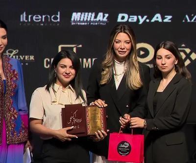 Baküde Milli Basının 150. yılı törenle kutlandı | Azerbaycandan Fulya Öztürke ödül