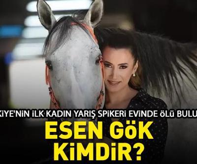 Esen Gök neden öldü Esen Gök kimdir, kaç yaşındaydı Türkiyenin ilk kadın yarış spikeri evinde ölü bulundu