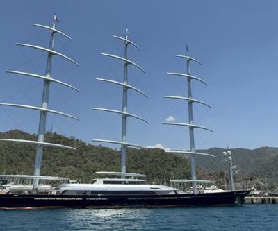 Dünyanın en büyük yatları arasında gösteriliyor Maltese Falcon Marmariste