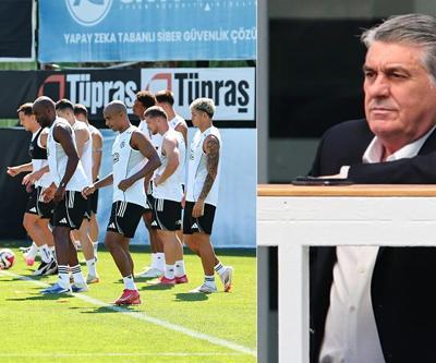 Beşiktaşta Shakhtar Donetsk maçı hazırlıklarını Serdal Adalı yerinden takip etti