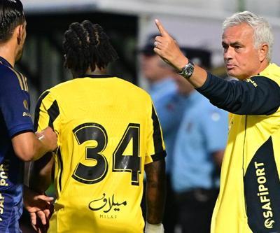Jose Mourinhodan şaşkınlık yaratan Fenerbahçe sözleri: Gerçekçi olmalıyız...