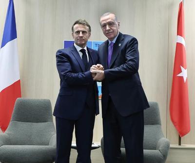 Emmanuel Macron, Cumhurbaşkanı Erdoğan ile görüştü: Filistinlilerin güvenliği için her şey yapılmalıdır