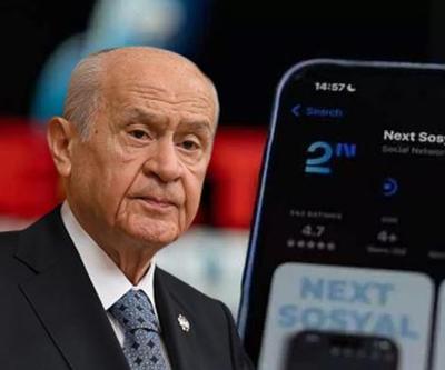 MHP Lideri Bahçeli NEXT SOSYALe katıldı