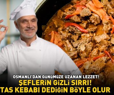 OSMANLIDAN GÜNÜMÜZE UZANAN LEZZET Şeflerin gizli sırrı Ağızda lokum gibi dağılıyor: Tas kebabı tarifi ve püf noktaları