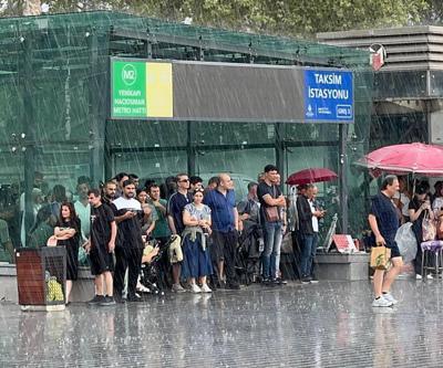 İstanbulun bazı bölgelerinde sağanak etkili oldu