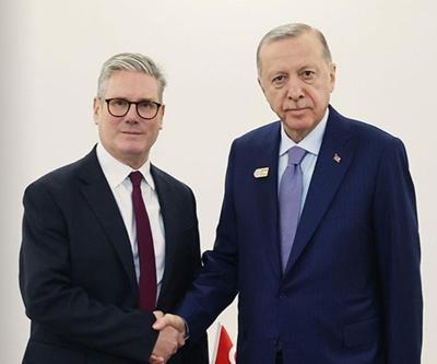 SON DAKİKA | Cumhurbaşkanı Erdoğan İngiltere Başbakanı ile görüştü