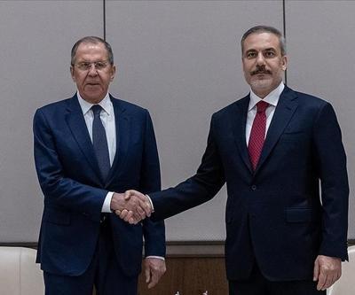 SON DAKİKA... Dışişleri Bakanı Hakan Fidan, Lavrov ile görüştü