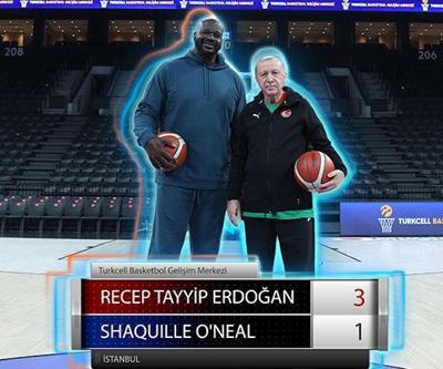 Varank o anları paylaştı: Şutlar Erdoğan’dan, alkışlar Shaq’tan