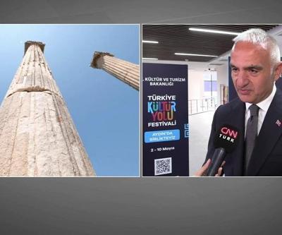 Kültür ve Turizm Bakanı Ersoy CNN TÜRKte | Kültür Yolu bu kez Aydından geçiyor