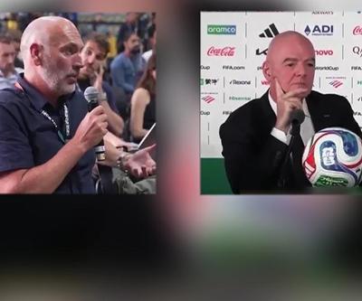 FIFA Başkanı Infantinoyu terleten Dünya Kupası sorusu