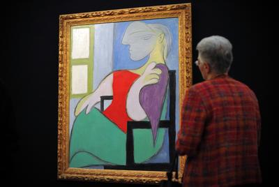 Picassonun tablosu 44,9 milyon dolara satıldı