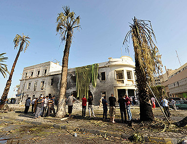Libyada Dışişleri Bakanlığı binasına saldırı