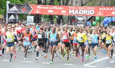 Madrid Maratonunda Boston unutulmadı
