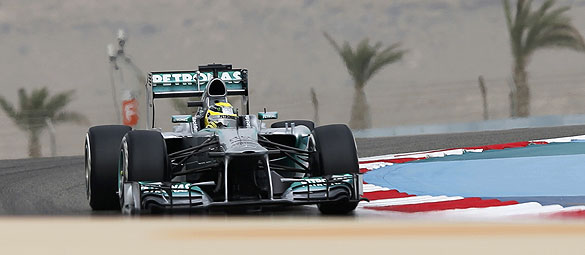 Pole Position Nico Rosbergin