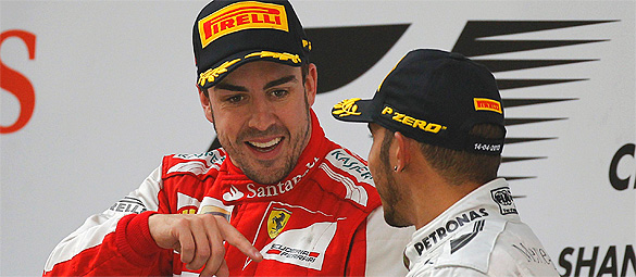 Çin Grand Prixsi Alonsonun