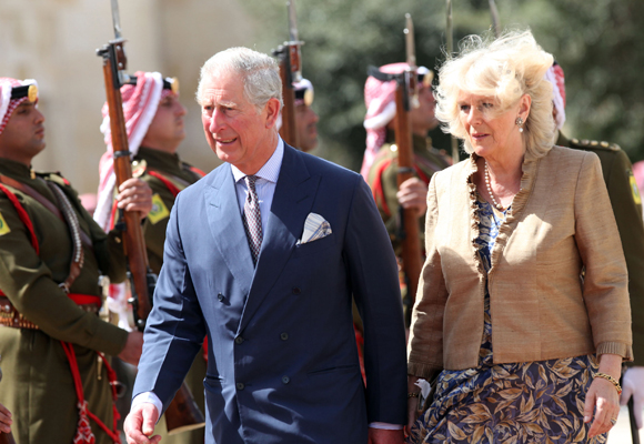 Prens Charles ve Camilla Ürdünde