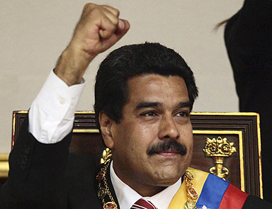 Chavezden sonra Maduro geçici başkan oldu
