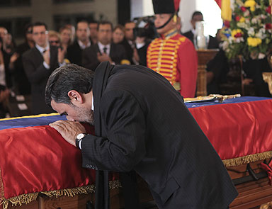 Chavezin resmi cenaze töreni yapıldı