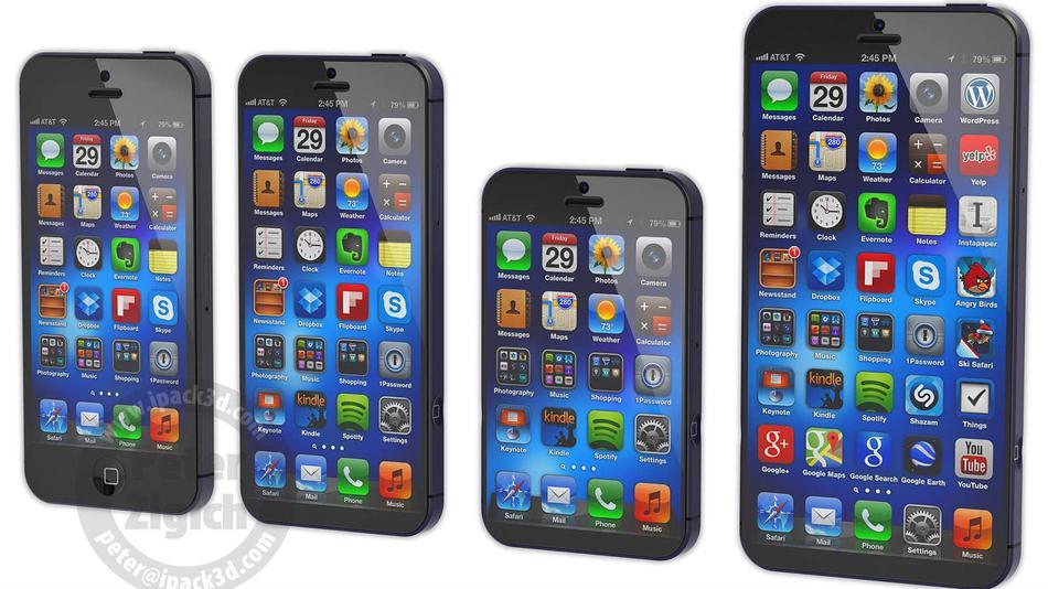 iPhone 6, iPhone mini ve Phablet neye benzeyecek