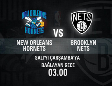 New Orleans - Brooklyn Nets maçı CNN TÜRKte