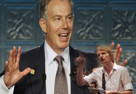 Tony Blaire gözaltı