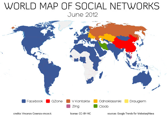 Facebooku sevmeyen 11 ülke
