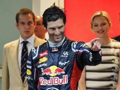 Monaco Grand Prixsinde zafer Webberin