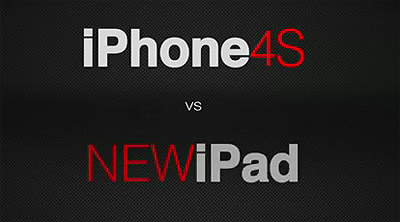 Yeni iPad ile iPhone 4Sin farkı