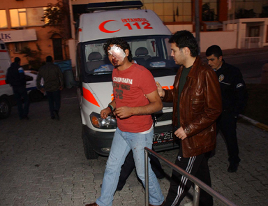 Türkiyede tedavi gören Libyalı muhalifler olay çıkardı