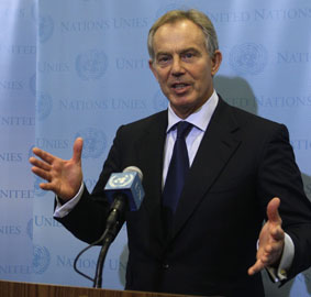 Tony Blair, İsrailde aşk mı yaşıyor