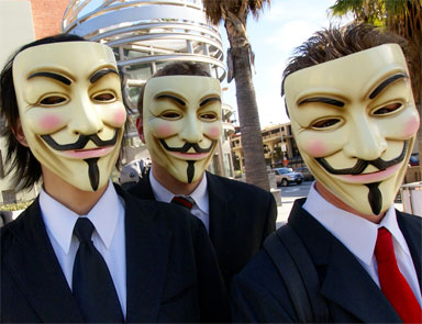 Anonymous yine saldırdı