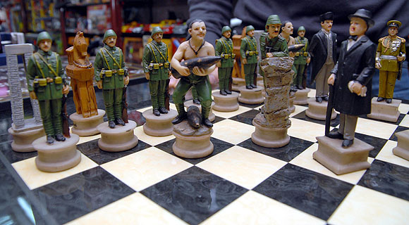 Çin malı Çanakkale savaşları satranç seti