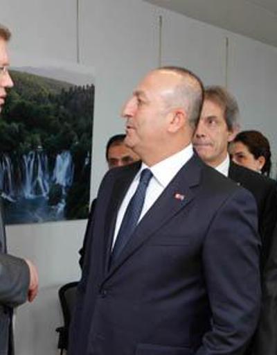 AB Bakanı Çavuşoğlu, Stefan Füle ile görüştü