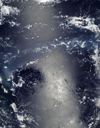 Vanuatu üzerinde vog görüntülendi